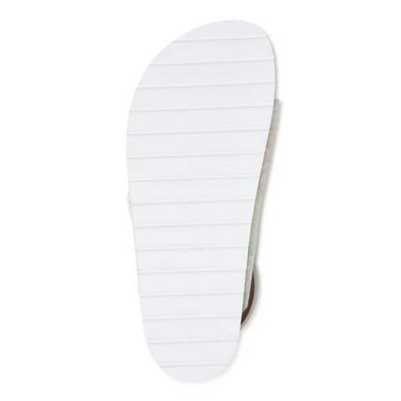 Girls Platform Comfort Cork Adjustable Sandals Size 4 & 5 Classic Dual Strap - Picture 9 of 10